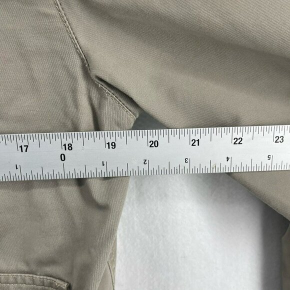 John Varvatos USA Jacket Men's Sz M Brown Gray Full Zipper 4 Pockets Ribbed Hem - Picture 3 of 12